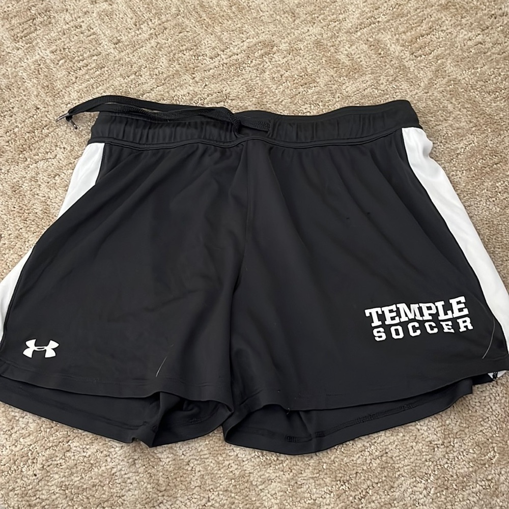 Temple soccer athletic shorts